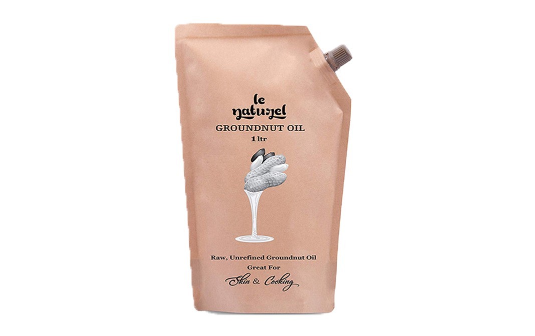 Le Naturel Groundnut Oil    Pack  1 litre